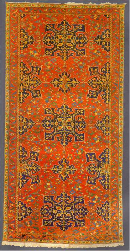 Antique Oushak Rugs: Star Ushak Carpet 16th Century